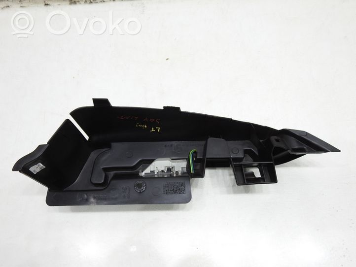 Peugeot 307 Staffa di montaggio copertura ripiano portaoggetti 9637482277