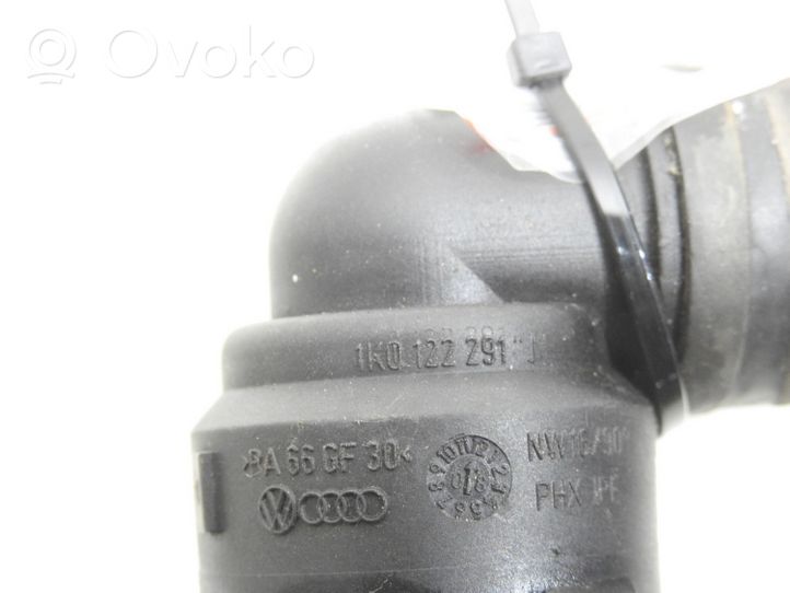 Volkswagen Golf VI Tubo flessibile del liquido di raffreddamento del motore 1K0122291