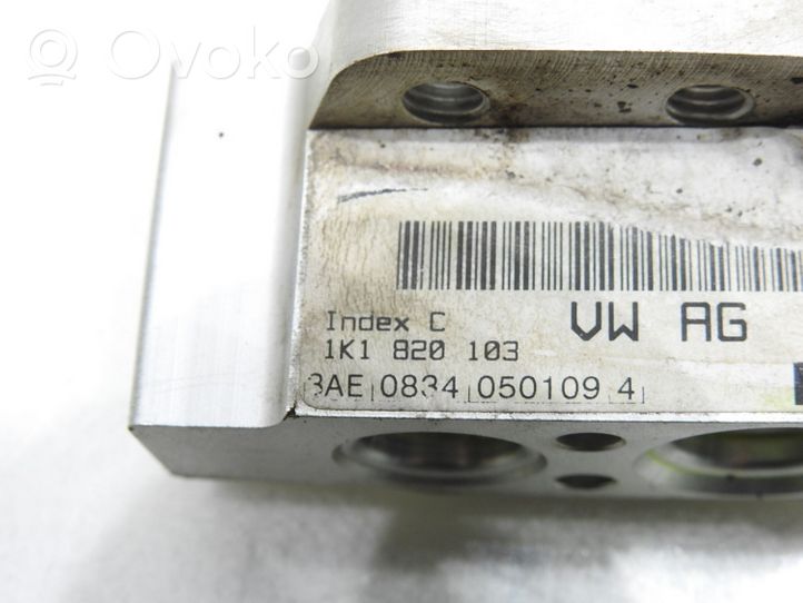 Volkswagen Golf VI Air conditioning (A/C) expansion valve 1K0820679