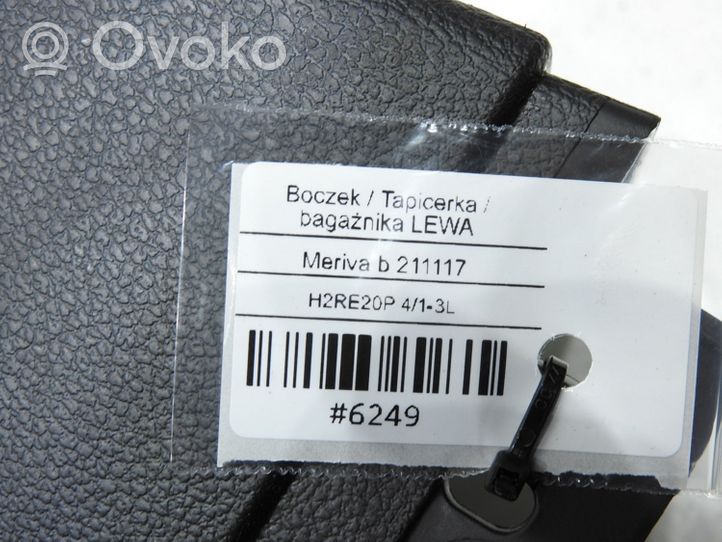 Opel Meriva B Boczek / Tapicerka / bagażnika 