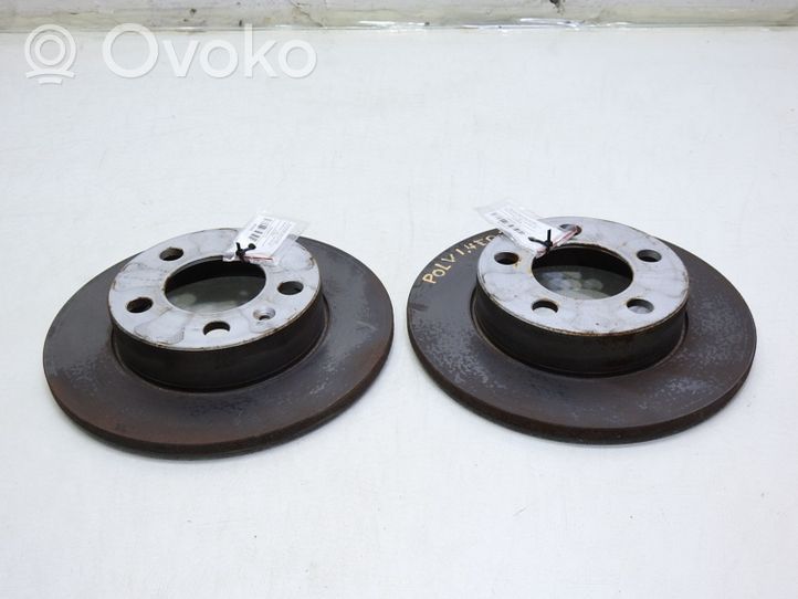 Volkswagen Polo V 6R Rear brake disc 