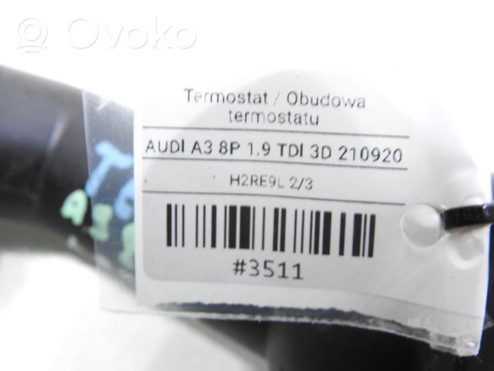 Audi A3 S3 8P Przewód / Wąż chłodnicy 06A121121D