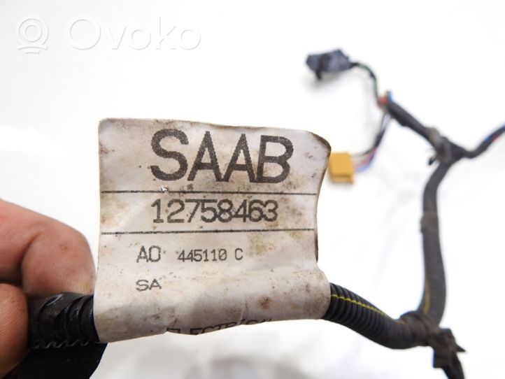 Saab 9-3 Ver2 Cablaggio porta posteriore 12758463