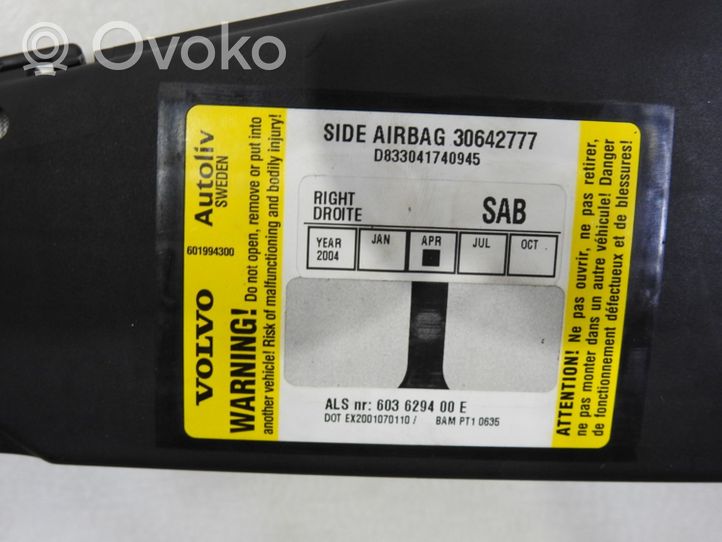 Volvo S60 Istuimen turvatyyny 30642777