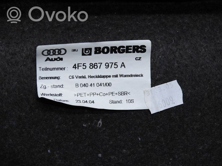 Audi A6 S6 C6 4F Garniture inférieure 