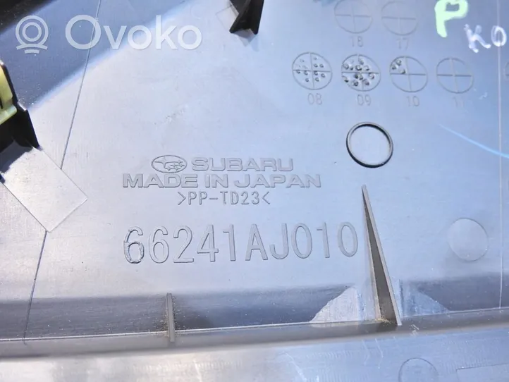 Subaru Outback Revestimiento de los botones de la parte inferior del panel 66241AJ010