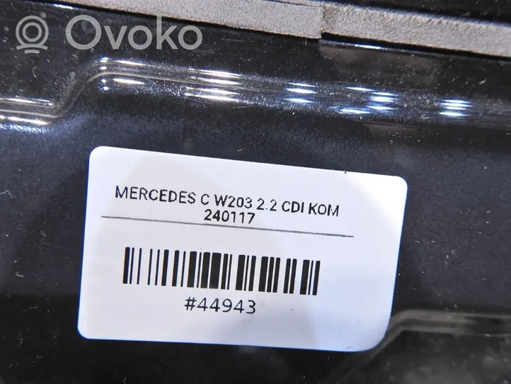 Mercedes-Benz C AMG W203 Spojler klapy tylnej / bagażnika 2037900688