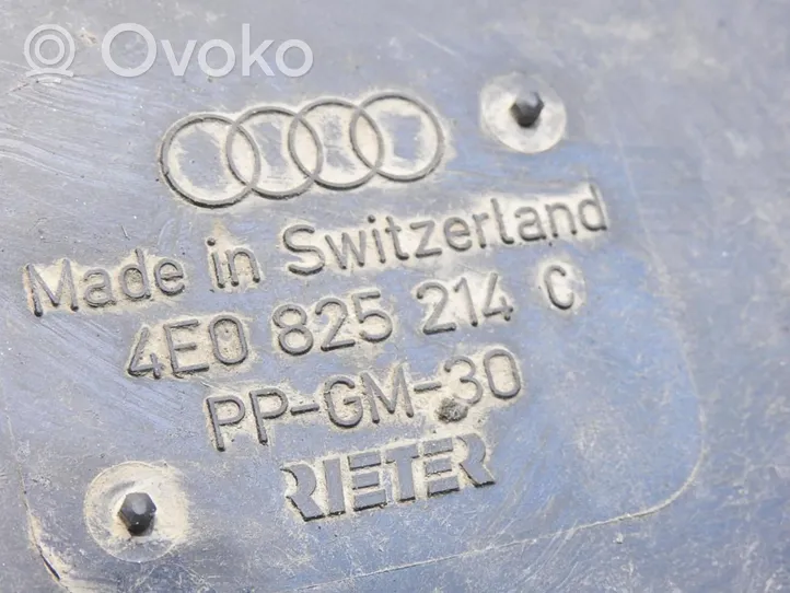 Audi A8 S8 D3 4E Couvre soubassement arrière 4E0825214C