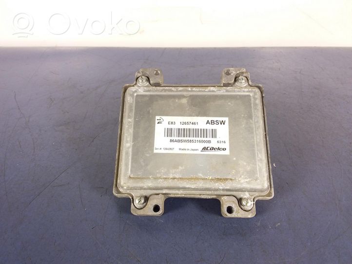 Opel Astra J Motorsteuergerät ECU 12642927