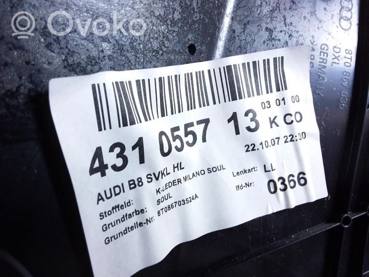 Audi A5 8T 8F Kit garniture de panneaux intérieur de porte 8T0867035