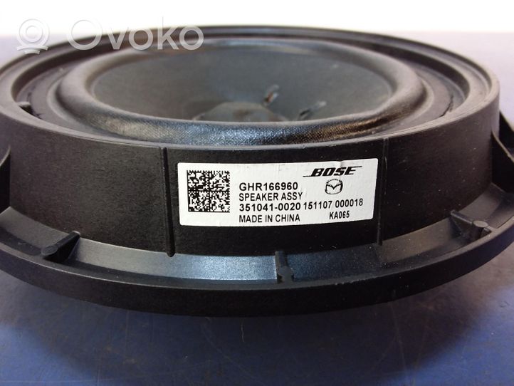 Mazda 6 Subwoofer altoparlante GHR166960