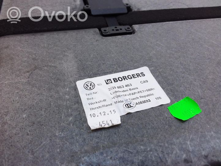 Volkswagen PASSAT B8 Wykładzina podłogowa przednia 3G9863463