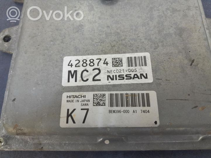 Infiniti Q50 Centralina/modulo motore ECU BEM396-000