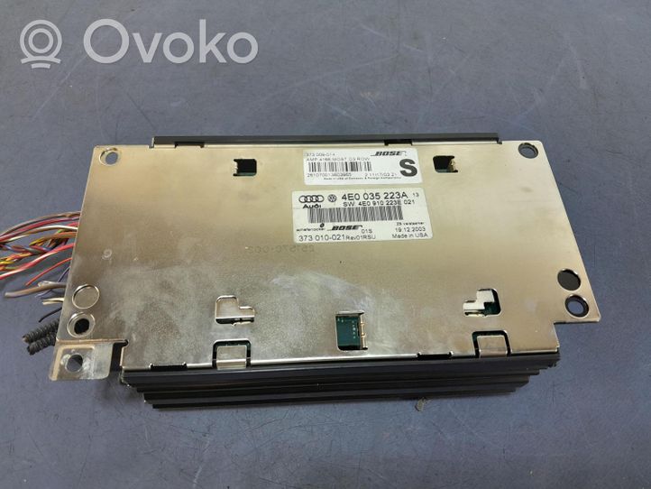 Audi A8 S8 D3 4E Amplificatore 4E0035223A