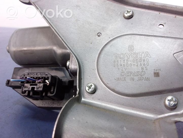 Toyota Yaris Motor del limpiaparabrisas trasero 85130-0D080