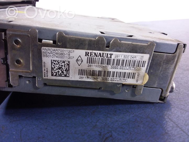 Renault Laguna III Radio/CD/DVD/GPS-pääyksikkö 281150004R