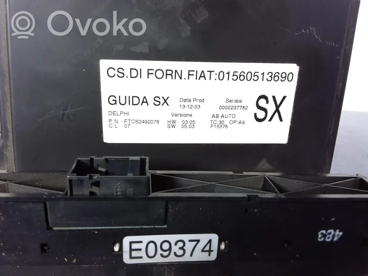 Alfa Romeo GTV Climate control unit 01560513690