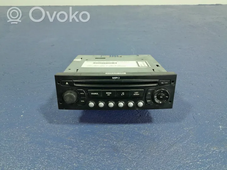 Peugeot 307 Radio/CD/DVD/GPS-pääyksikkö 7645127393