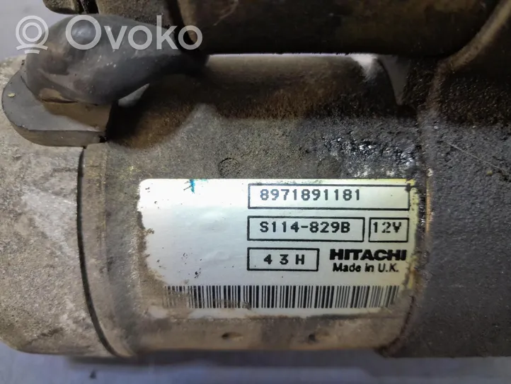 Opel Meriva A Starter motor 