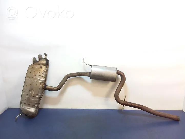 Volkswagen Touran II Rear muffler/silencer tail pipe 1K6253611T