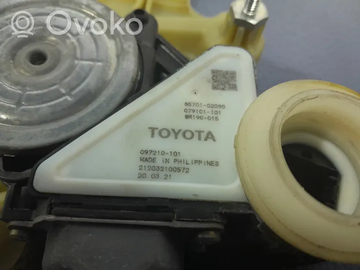 Toyota Corolla E210 E21 Mécanisme lève-vitre de porte arrière avec moteur 85701-02090