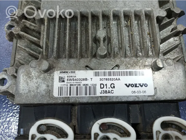 Volvo V50 Komputer / Sterownik ECU silnika 30785520AA