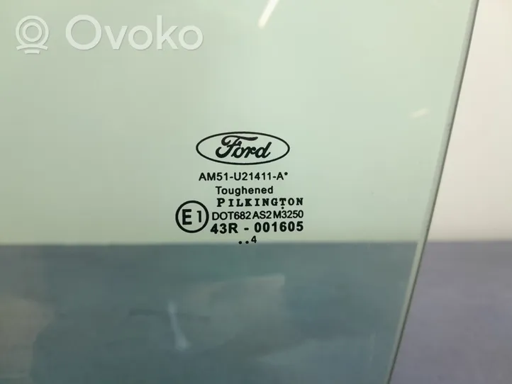 Ford Grand C-MAX Pagrindinis priekinių durų stiklas (keturdurio) 01