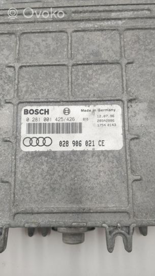 Audi A4 S4 B5 8D Блок управления двигателя 028906021CE