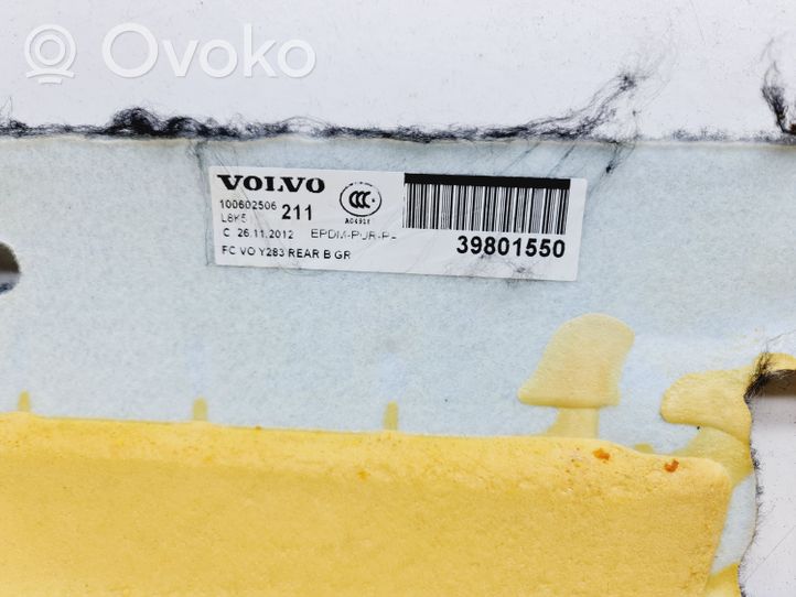 Volvo S60 Takaistuintilan tekstiilimatto 39801550