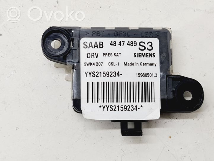 Saab 9-3 Ver1 Sensore d’urto/d'impatto apertura airbag 4847489