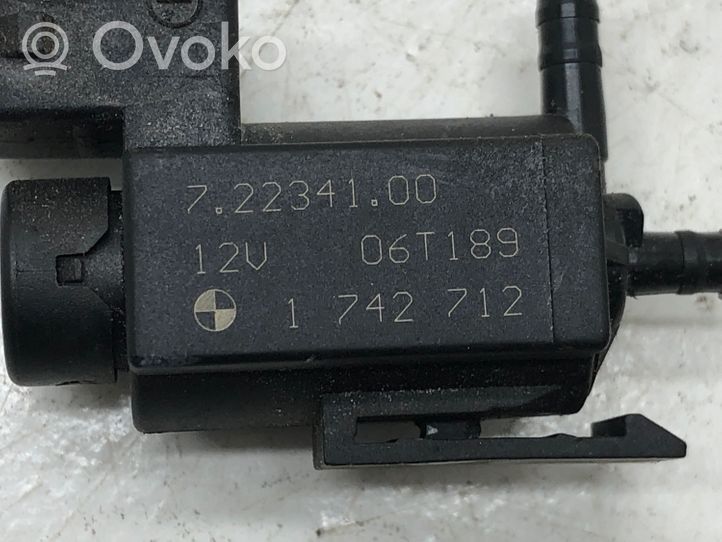 BMW 7 E65 E66 Electrovanne Soupape de Sûreté / Dépression 72234100