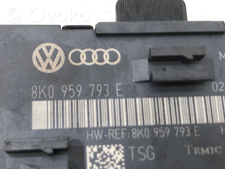Audi A5 8T 8F Durų elektronikos valdymo blokas 8K0959793E