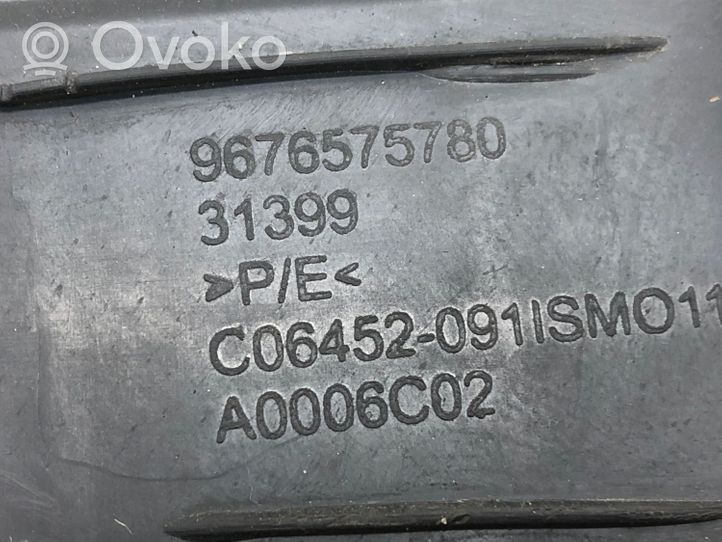 Citroen C4 Grand Picasso Odbój / Amortyzator zderzaka przedniego 9676575780