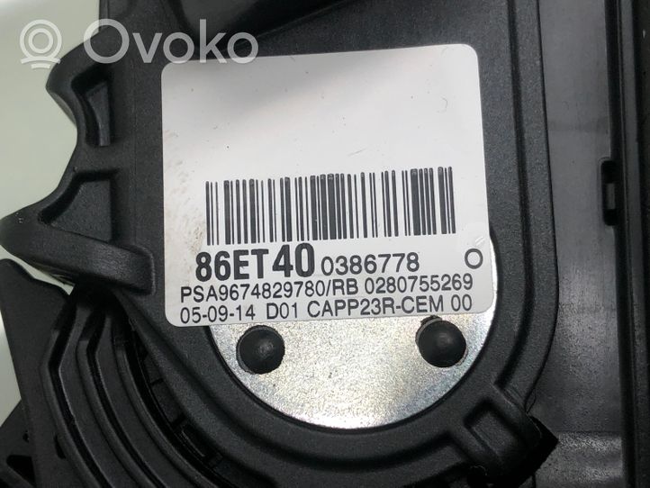 Citroen C4 Grand Picasso Pedale dell’acceleratore 9674829780