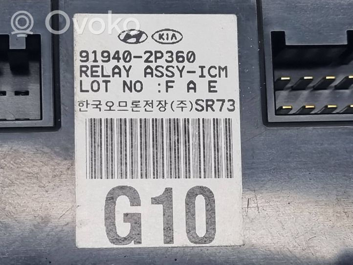 KIA Sorento Combustion control unit/module 919402P360