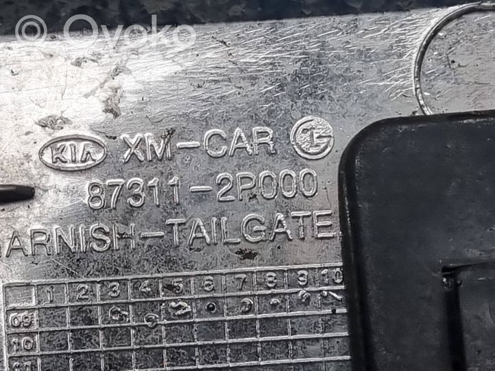 KIA Sorento Éclairage de plaque d'immatriculation 873112P000