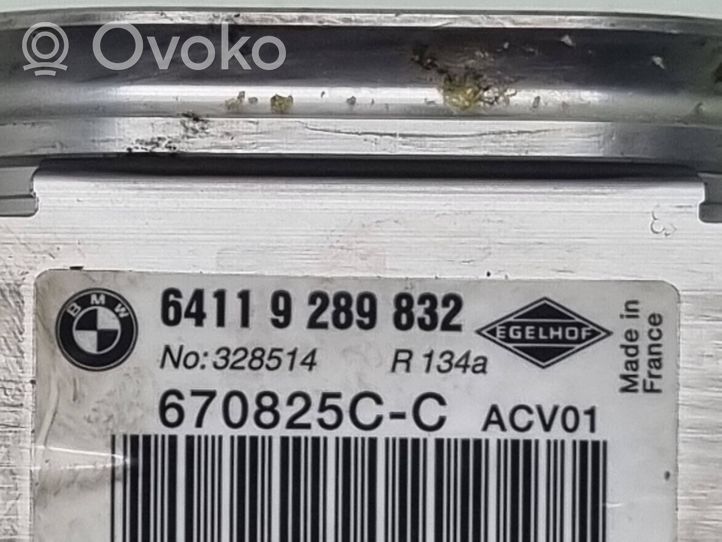 BMW 3 F30 F35 F31 Valvola ad espansione dell’aria condizionata (A/C) 64119289832