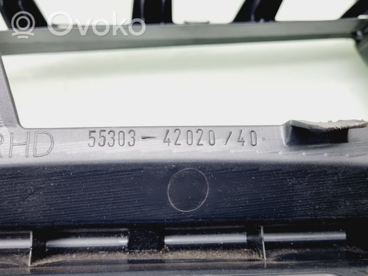 Toyota Aygo AB40 Cita veida paneļa detaļa 5530342020