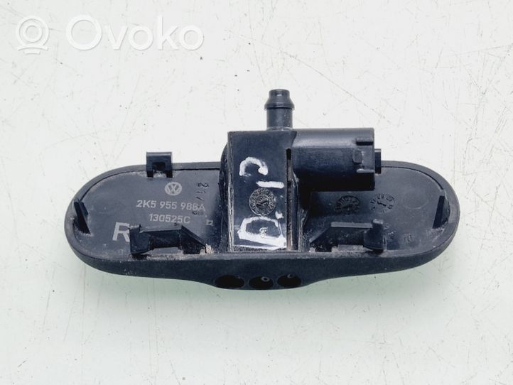 Volkswagen Caddy Windshield washer spray nozzle 2K5955988A