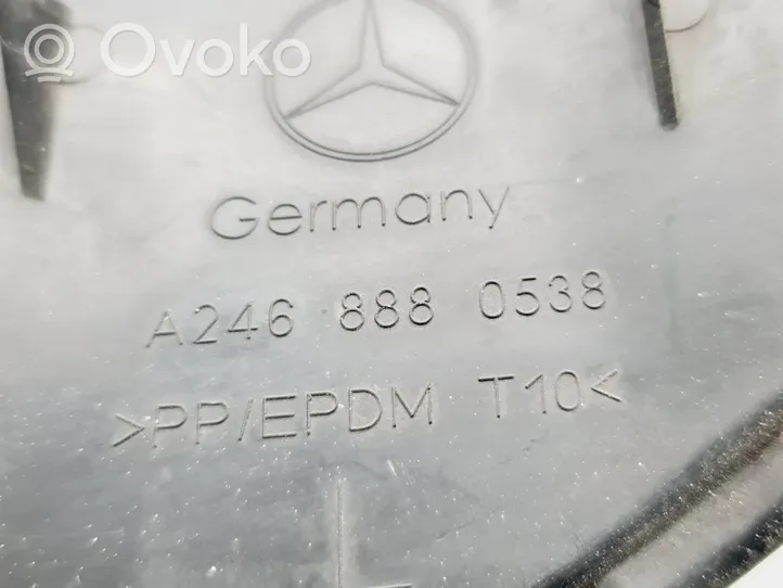 Mercedes-Benz B W246 W242 Välijäähdyttimen ilmanohjauksen ilmakanava A2468880538