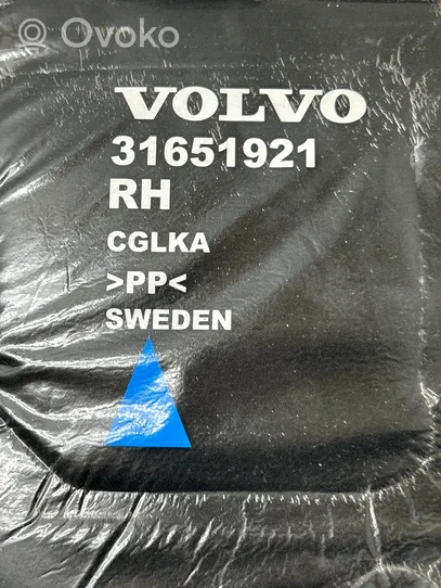 Volvo S90, V90 Lokasuojan vaahtomuovituki/tiiviste 31651921