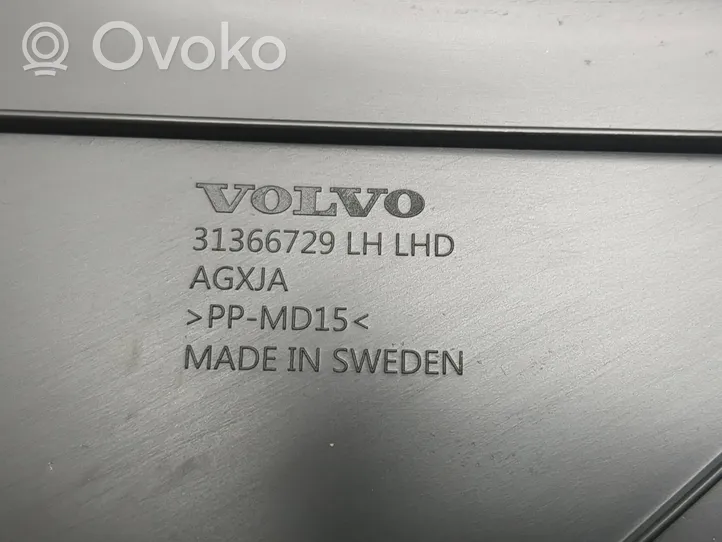 Volvo S90, V90 Kojelaudan sivupäätyverhoilu 31366729