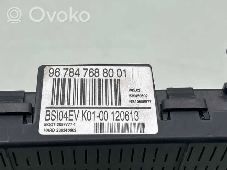 Citroen Berlingo Moduł / Sterownik komfortu 9678476880