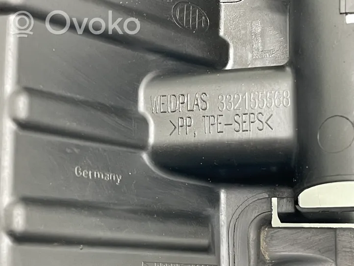 Opel Astra K Välijäähdyttimen ilmanohjauksen ilmakanava 332155568