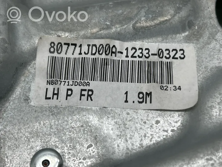 Nissan Qashqai Mécanisme de lève-vitre avec moteur 80771JD00A