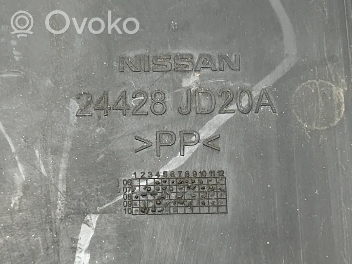 Nissan Qashqai Vassoio batteria 24428JD20A