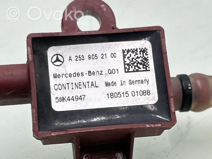 Mercedes-Benz GLC X253 C253 Capteur de collision / impact de déploiement d'airbag A2539052100