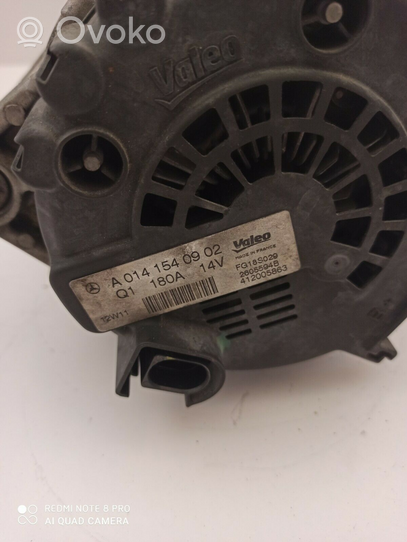 Mercedes-Benz CLS C218 X218 Alternador A0141540902