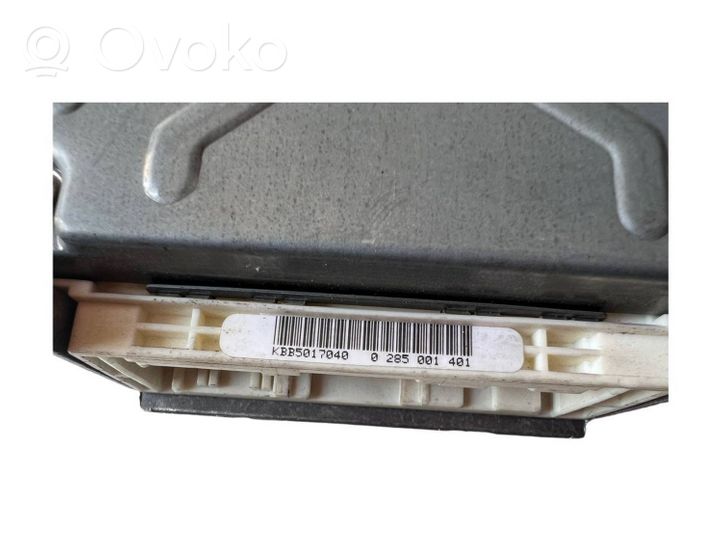 Land Rover Range Rover L322 Module de contrôle airbag 0285001401