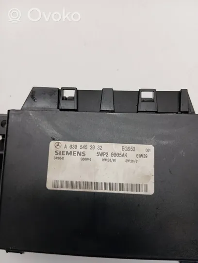 Mercedes-Benz S W220 Gearbox control unit/module A0305452932